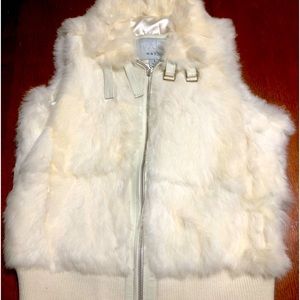 Wilson rabbit fur vest
